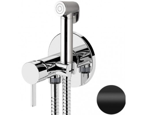 Гигиенический душ Remer Metrica MC65WNO, черный матовый