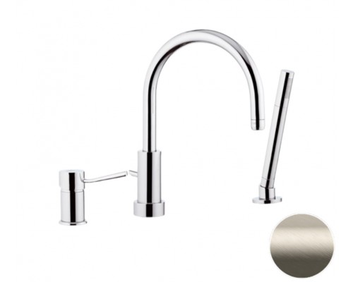 Смеситель для ванны Remer Minimal N072XV, сталь