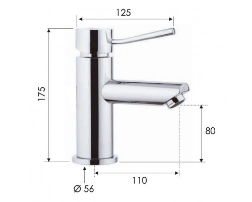 Смеситель для раковины Remer Minimal N11