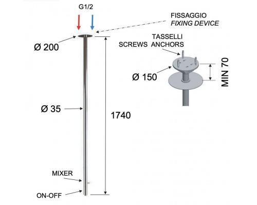 Смеситель для раковины Remer X Style N17L