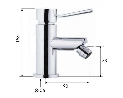 Смеситель для раковины Remer Minimal N21