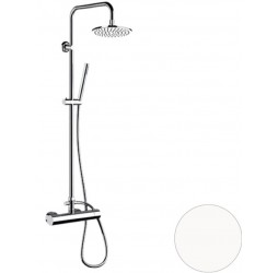 Душевая система Remer Minimal N37RX7MMM20BO, белый матовый