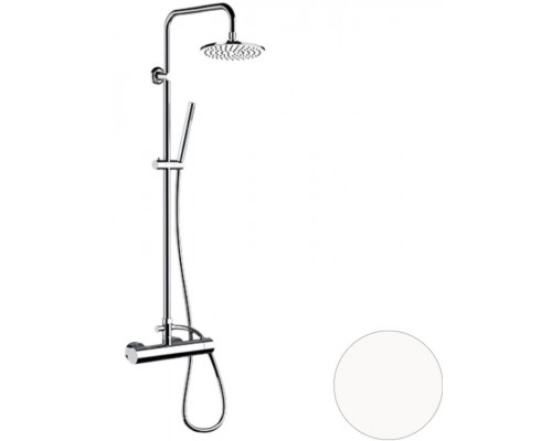 Душевая система Remer Minimal N37RX7MMM20BO, белый матовый