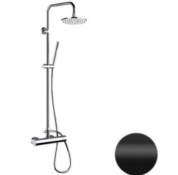 Душевая система Remer Minimal N37RX7MMM20NO, черный матовый