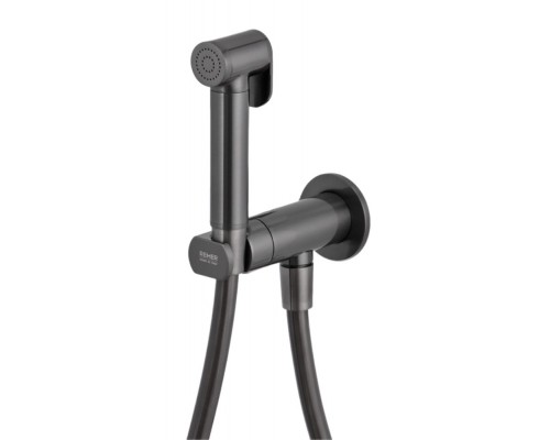 Гигиенический душ Remer X Style N64WCFP, чёрный брашированный хром