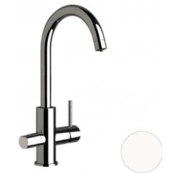 Смеситель для кухни Remer X Style N792DWBO, белый матовый