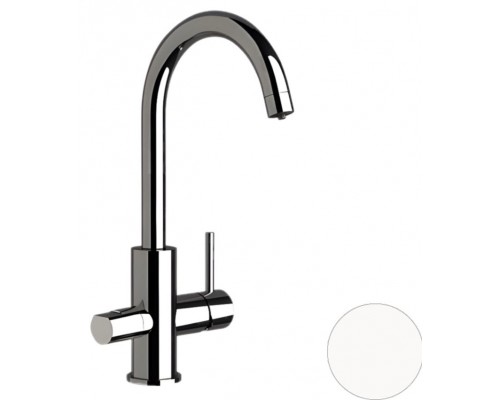 Смеситель для кухни Remer X Style N792DWBO, белый матовый