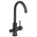Смеситель для кухни Remer X Style N792DWCFP, черный брашированный хром
