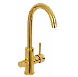 Смеситель для кухни Remer X Style N792DWDO, золото глянцевое