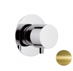 Дивертер на 3 выхода Remer X Style N93DEV3VO, бронза