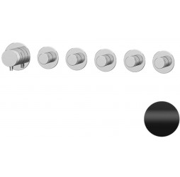 Смеситель для душа Remer X Style N98D5PNO, черный матовый