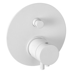 Смеситель для душа Remer Elegance NT09KBBO, белый матовый