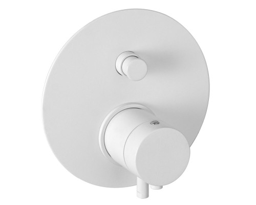 Смеситель для душа Remer Elegance NT09KBBO, белый матовый