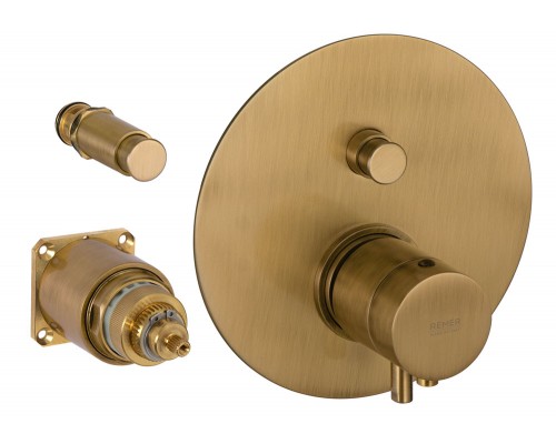 Смеситель для душа Remer Elegance NT09KBVO, бронза