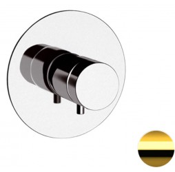 Смеситель для душа Remer Elegance NT30DO, золото глянцевое