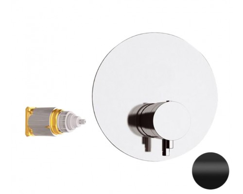 Смеситель для душа Remer Elegance NT30KBNO, черный матовый