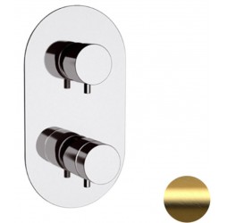 Смеситель для душа Remer Elegance NT92BG, золото брашированное