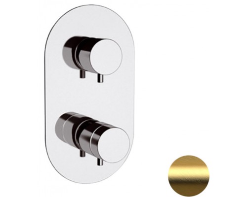 Смеситель для душа Remer Elegance NT92BG, золото брашированное