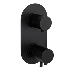 Смеситель для душа Remer Elegance NT92KBNO, черный матовый