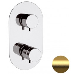 Смеситель для душа Remer Elegance NT93BG, золото брашированное