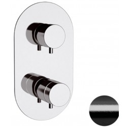 Смеситель для душа Remer Elegance NT93CFP, черный брашированный хром