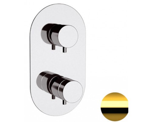 Смеситель для душа Remer Elegance NT93DO, золото глянцевое