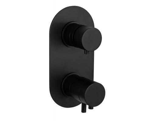 Смеситель для душа Remer Elegance NT93KBNO, черный матовый