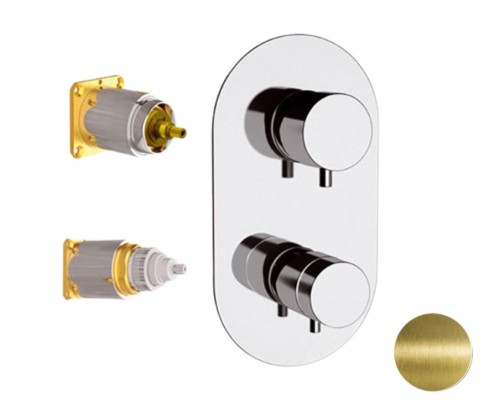 Смеситель для душа Remer Elegance NT93KBVO, бронза