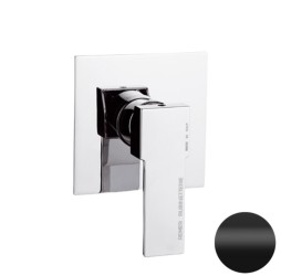 Смеситель для душа Remer Qubika Q30NO, черный матовый