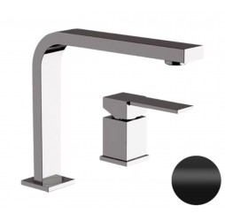 Смеситель для раковины Remer Qubika Q57NO, черный матовый