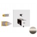 Смеситель для душа Remer Q-Elegance QT09KBXV, сталь