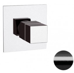 Смеситель для душа Remer Q-Elegance QT30CFP, черный брашированный хром