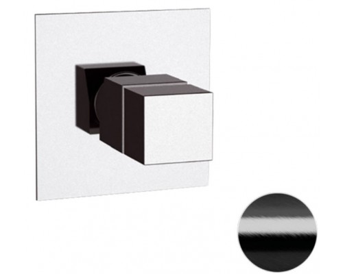 Смеситель для душа Remer Q-Elegance QT30CFP, черный брашированный хром