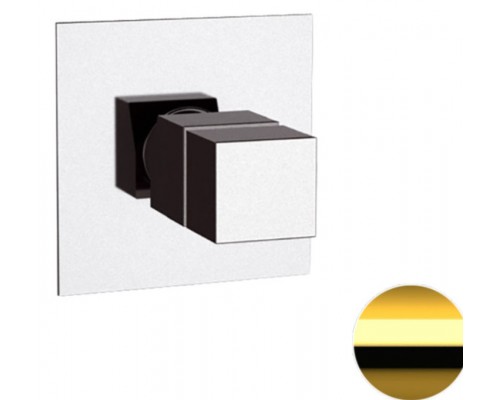 Смеситель для душа Remer Q-Elegance QT30DO, золото глянцевое