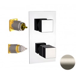 Смеситель для душа Remer Q-Elegance QT92KBXV, сталь