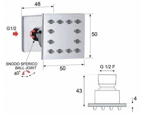 Форсунка Remer QX34JET