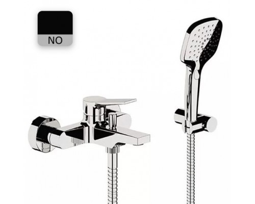 Смеситель для ванны Remer Slash SL02NO, черный матовый