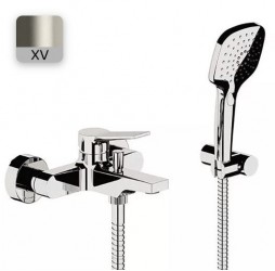 Смеситель для ванны Remer Slash SL02XV, сталь