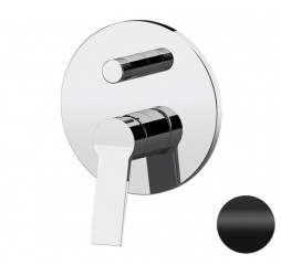 Смеситель для душа Remer Slash SL09HNO, черный матовый
