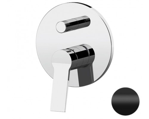 Смеситель для душа Remer Slash SL09HNO, черный матовый