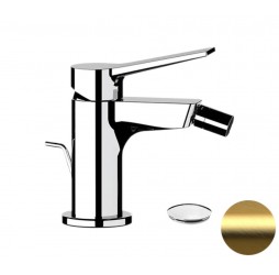 Смеситель для биде Remer Slash SL20BG, золото брашированное