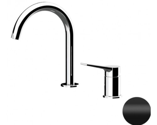 Смеситель для раковины Remer Slash SL57NO, черный матовый