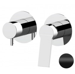 Смеситель для душа Remer Slash SL93ZPNO, черный матовый