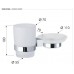 Стакан и мыльница Remer SQ SQ17CR