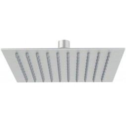 Верхний душ с шарнирным соединением 40 см Remer INOX SS357UFS40X, нержавеющая сталь