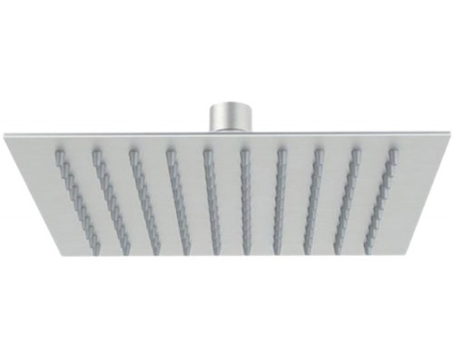 Верхний душ с шарнирным соединением 40 см Remer INOX SS357UFS40X, нержавеющая сталь