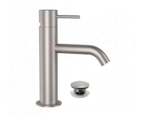 Смеситель для раковины Remer X Style INOX SSX10B, нержавеющая сталь