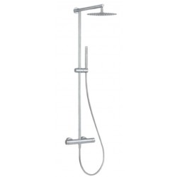 Душевая система Remer X Style INOX SSX37UFM25, нержавеющая сталь