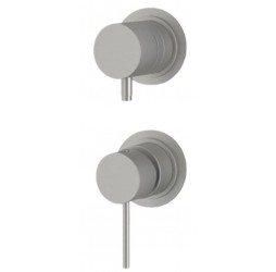 Смеситель для душа Remer X Style INOX SSX93P, нержавеющая сталь