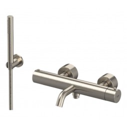 Смеситель для ванны Remer X Style INOX SSXT02, нержавеющая сталь